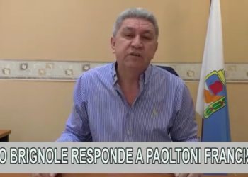 Mario Brignole le respondió a Francisco Paoltroni