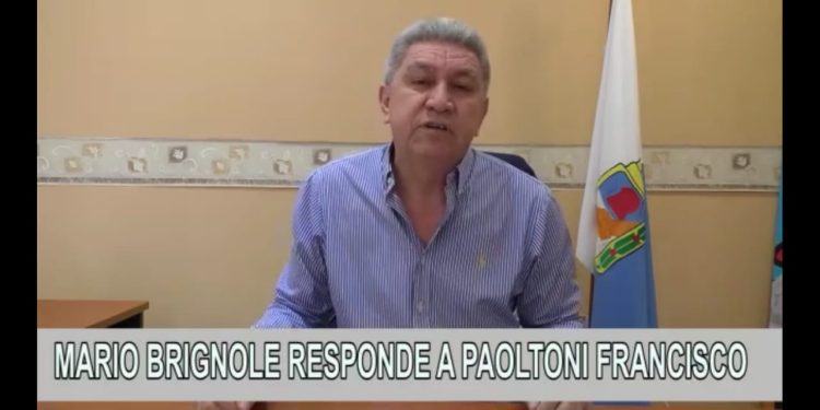 Mario Brignole le respondió a Francisco Paoltroni