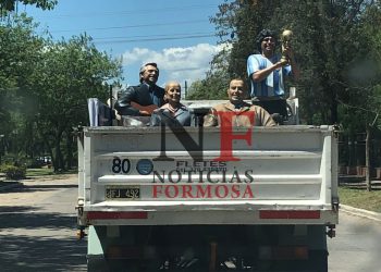 Llegaron las estatuas de Perón, Evita, Maradona, Alberto y Dylan