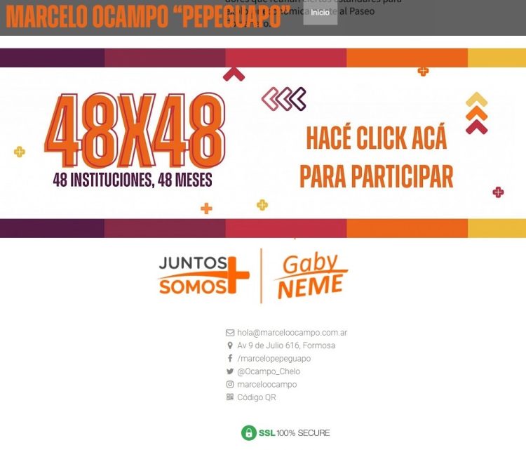 Como participar del aporte de $ 50 mil para instituciones benéficas, que propone «Pepe Guapo»