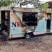 Incendiaron el Food Truck de Saboratto en el Paseo Ferroviario