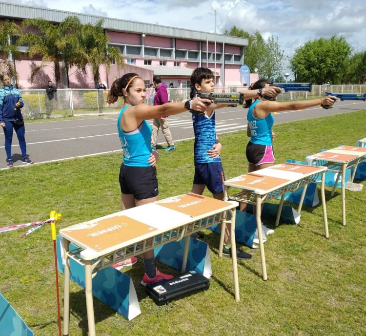Excelente desempeño de pentatletas de Natalú en torneo nacional