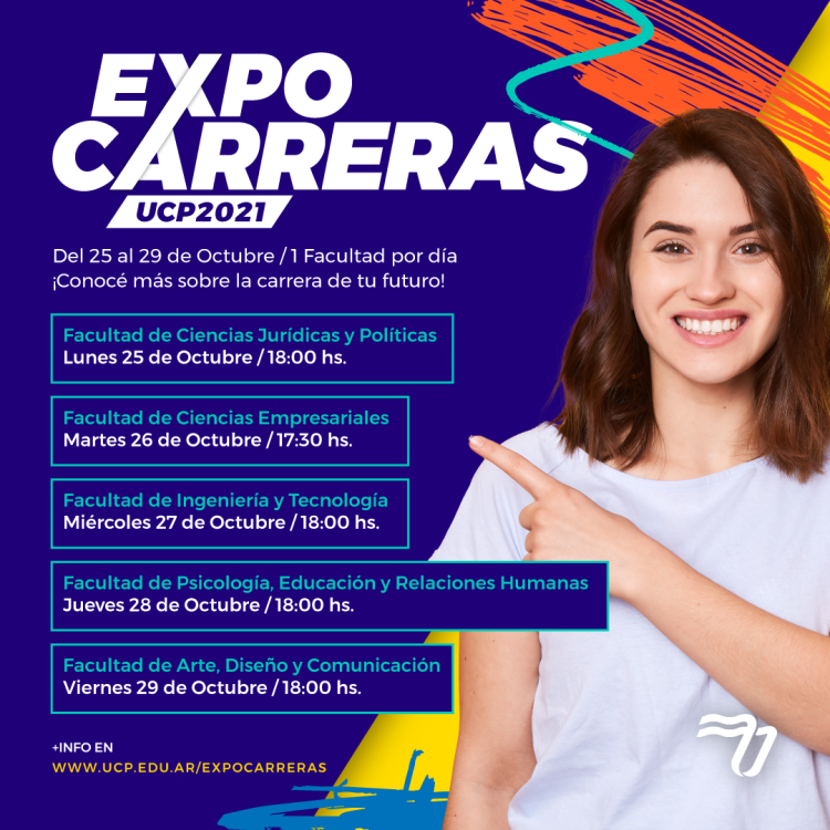 Viví la experiencia ExpoCarreras 2021 UCP segunda edición