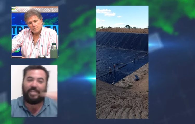 Aplican en Las Lomitas un sistema menonita de “cosecha de agua” para ganadería