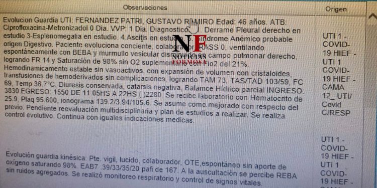 Ramiro Fernández Patri se descompensó, fue internado y no pudo votar