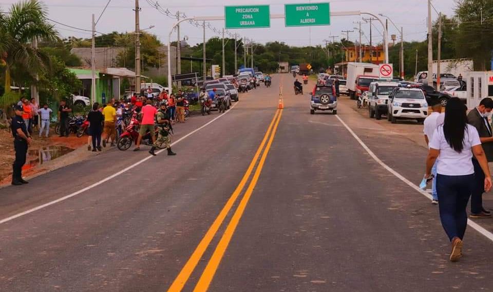 La ruta Alberdi-Asunción quedó concluida y terminó con décadas de aislamiento
