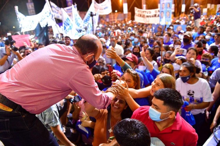 Insfrán: “El 14 tenemos que votar bien: boleta azul, completa”