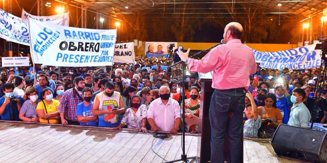 Insfrán: “El 14 tenemos que votar bien: boleta azul, completa”