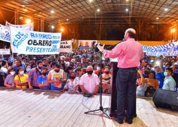 Insfrán: “El 14 tenemos que votar bien: boleta azul, completa”