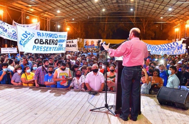 Insfrán: “El 14 tenemos que votar bien: boleta azul, completa”