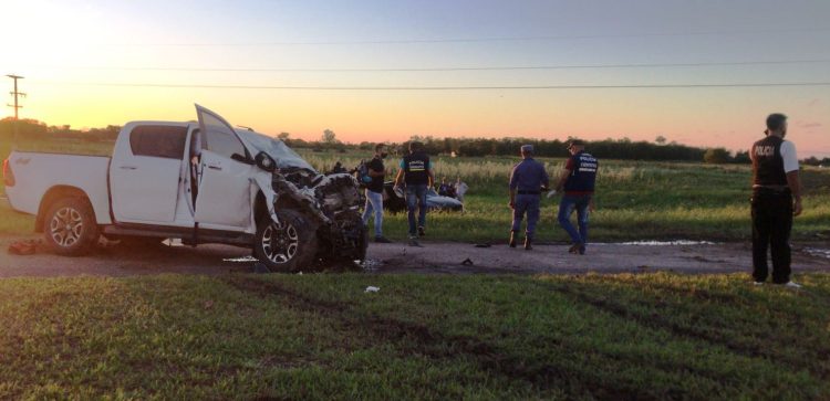 Chocaron una RAM y una Toyota, fallecieron conductores