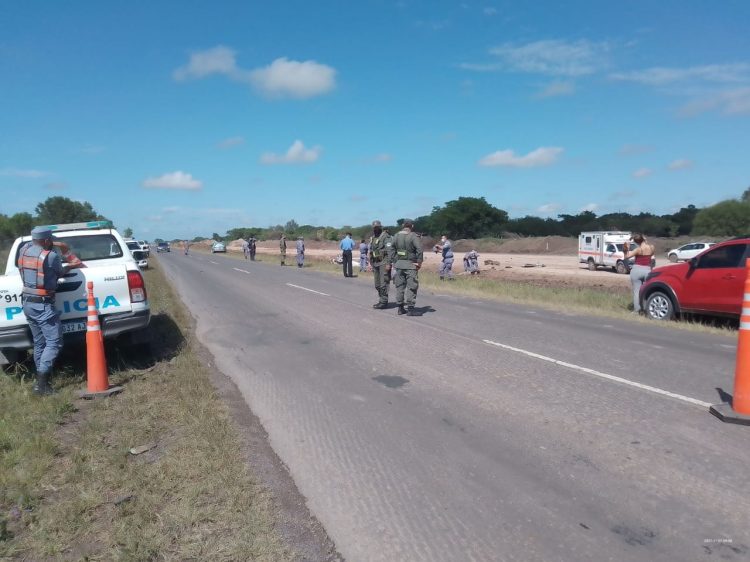 Una mujer internada en terapia intensiva por accidente en la ruta 11