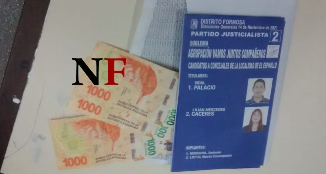 Le pagaron por su voto y se olvidó la plata en la urna