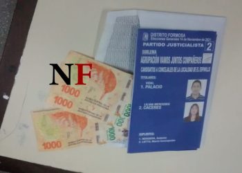 Le pagaron por su voto y se olvidó la plata en la urna