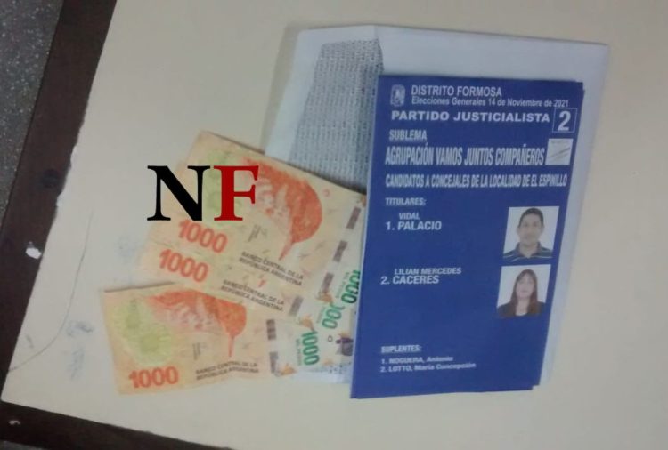 Le pagaron por su voto y se olvidó la plata en la urna