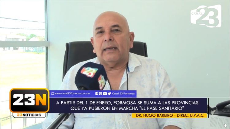 A partir del 1 de enero, en Formosa, pase sanitario obligatorio para eventos