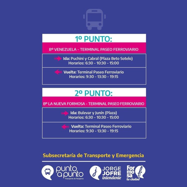 Arrancó el servicio de transporte urbano punto a punto: conocé los detalles