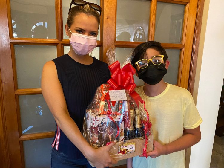 Otro paso solidario de Alejandra Maglietti en Formosa