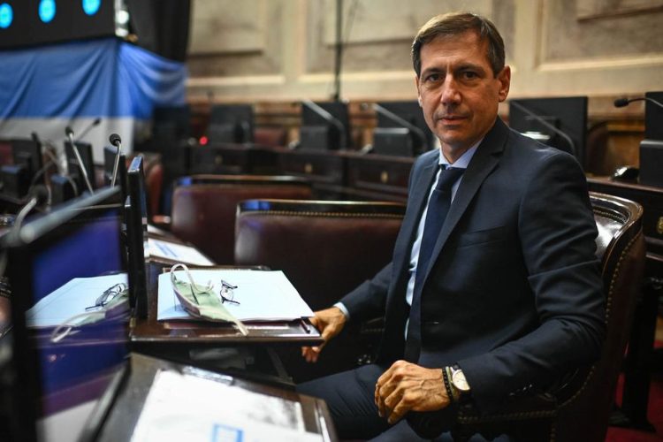 Luis Naidenoff renovó la conducción del bloque UCR en el Senado