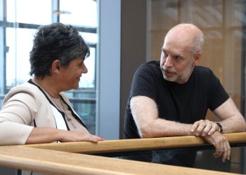 Neme y Adrián Bogado visitaron a Rodríguez Larreta en Buenos Aires