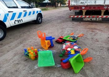 Menor fue retenido al ser sorprendido robando juguetes de un jardín de infantes