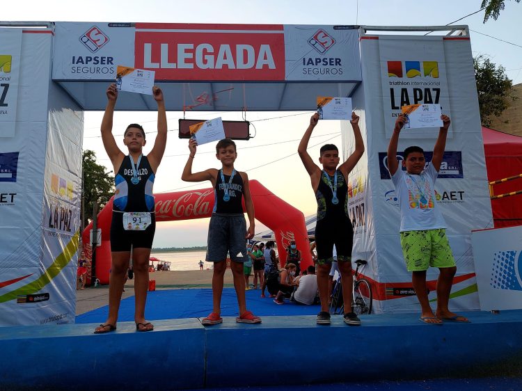 Gran actuación de Natalú en Triatlón de La Paz