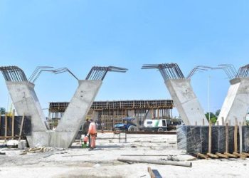 El puente sobreelevado en Circunvalación y Néstor Kirchner podría estar listo a fines de año