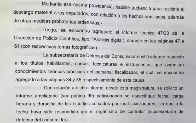 Denuncia por violencia de género; Defensa al Consumidor no pudo probar idoneidad de inspectores  y sobreseyeron al empresario