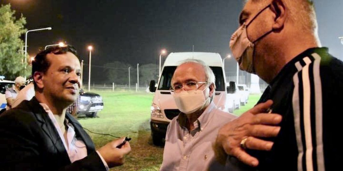 Ferreira en la cancha de Sol de América: “El deporte nos une y esto es una fiel demostración”