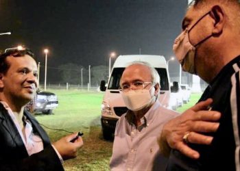 Ferreira en la cancha de Sol de América: “El deporte nos une y esto es una fiel demostración”