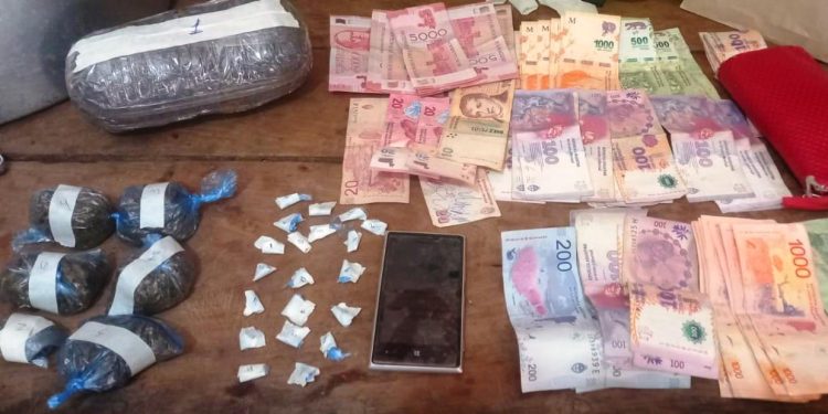 Golpe a una red de venta de cocaína y marihuana