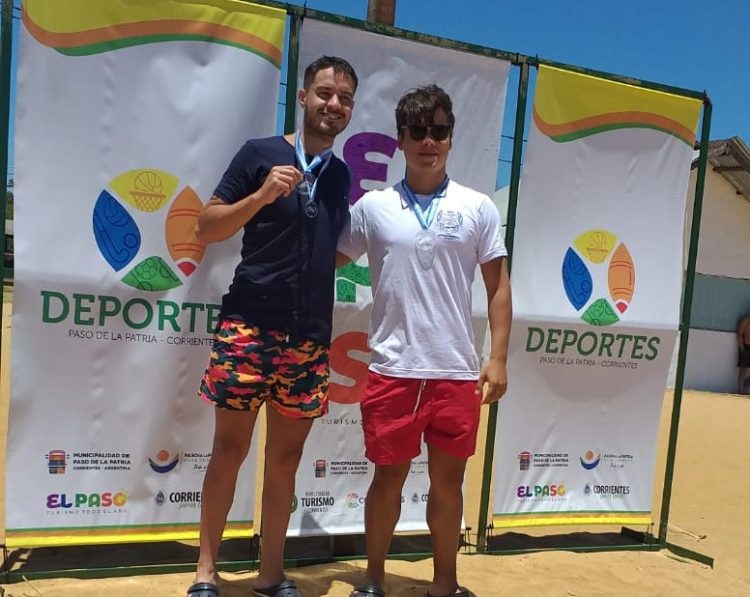 El formoseño Nicolás López ganó la competencia de Aguas Abiertas en Paso de la Patria