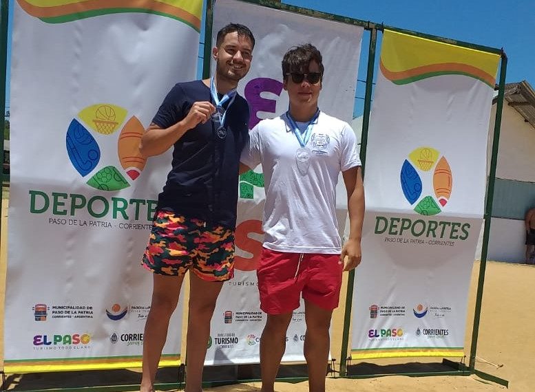 El formoseño Nicolás López ganó la competencia de Aguas Abiertas en Paso de la Patria
