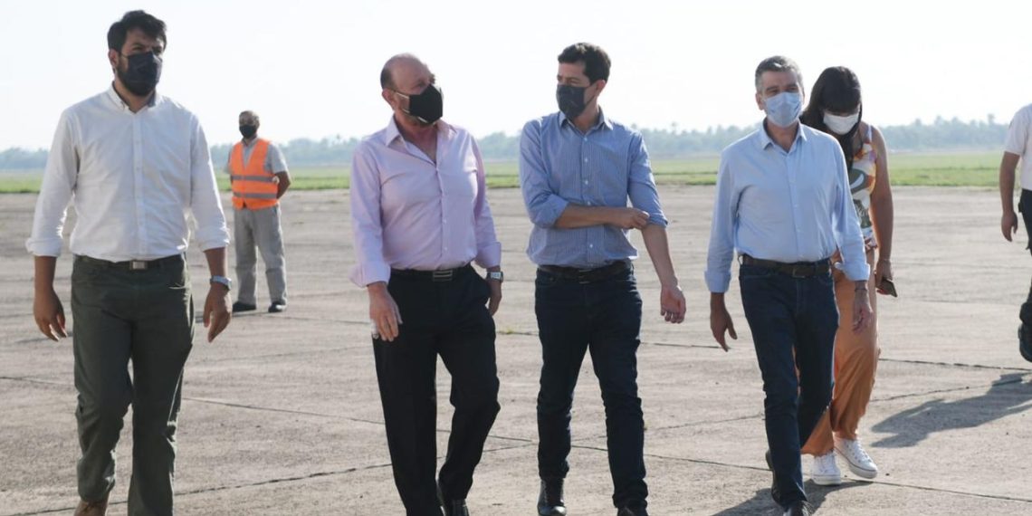 Wado De Pedro y Zabaleta arribaron a Formosa para firmar convenios