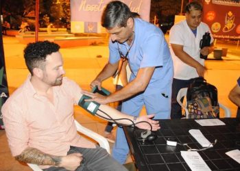 Marcelo Ocampo se reunió con vecinos y les acercó atención médica gratuita