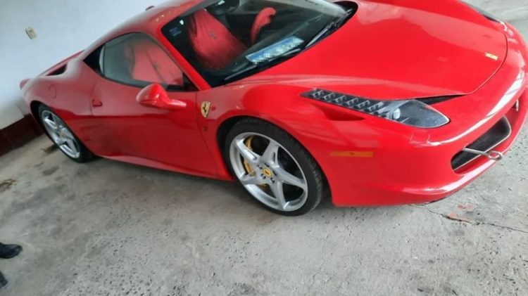 Gendarmería incautó una Ferrari valuada en más de $30 millones