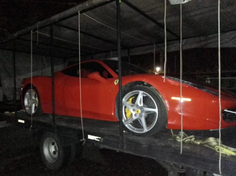 Gendarmería incautó una Ferrari valuada en más de $30 millones