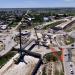 El viaducto sobreelevado de la avenida Kirchner registra un importante avance en su construcción