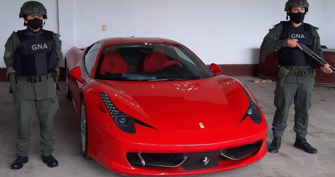 Gendarmería incautó una Ferrari valuada en más de $30 millones