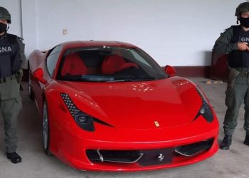 Gendarmería incautó una Ferrari valuada en más de $30 millones