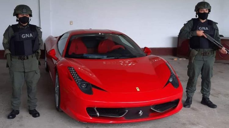 Gendarmería incautó una Ferrari valuada en más de $30 millones