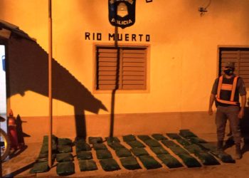 Hallan 50 kilos de hojas de coca en un control rutinario en ruta 86