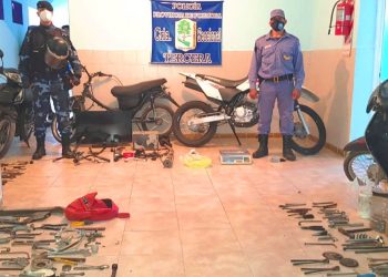 La Policía detuvo a delincuentes que robaban motos en Formosa y las «pasaban» a Alberdi