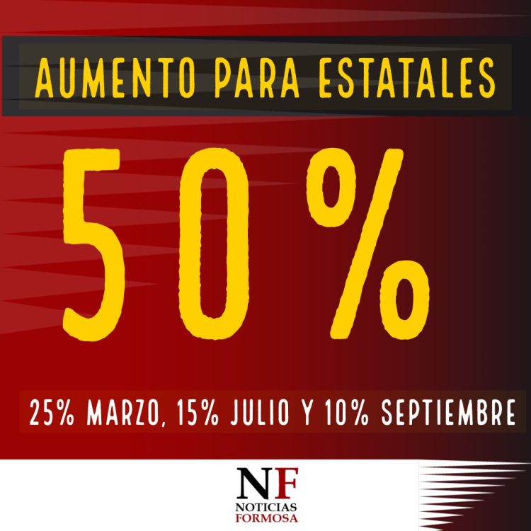 Los detalles del aumento salarial del 50% para empleados públicos