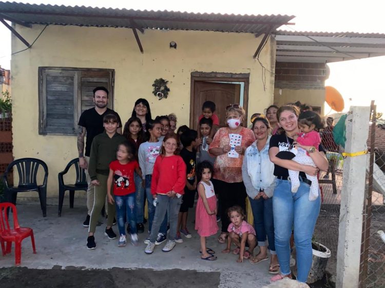 El concejal Marcelo Ocampo entregó donación a merenderos de la Iglesia Casa de Alfarero