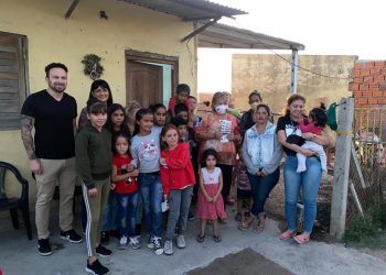 El concejal Marcelo Ocampo entregó donación a merenderos de la Iglesia Casa de Alfarero