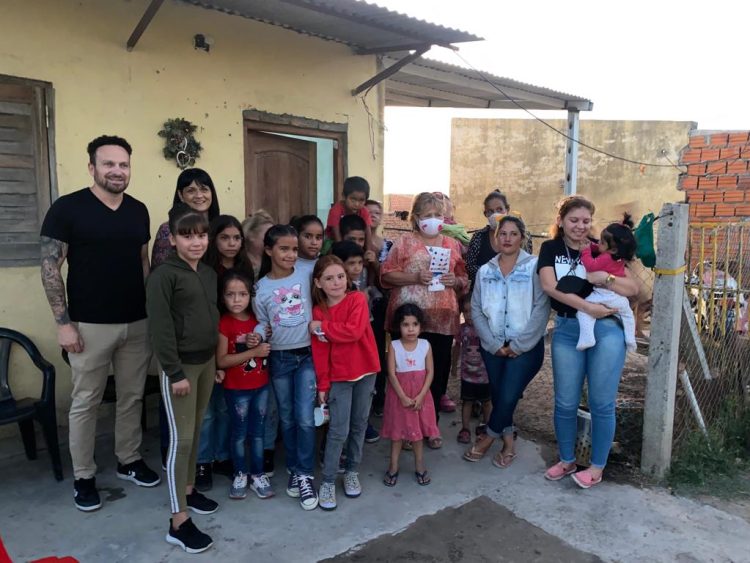 El concejal Marcelo Ocampo entregó donación a merenderos de la Iglesia Casa de Alfarero