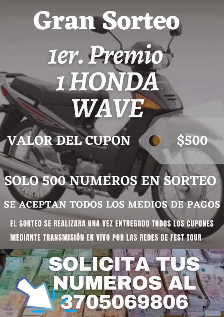 Hacen una rifa para pagar Rentas y AFIP