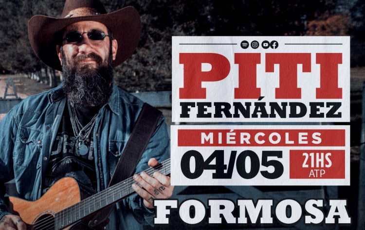 Piti Fernández, de Las Pastillas del Abuelo, dará un concierto el 4 de mayo