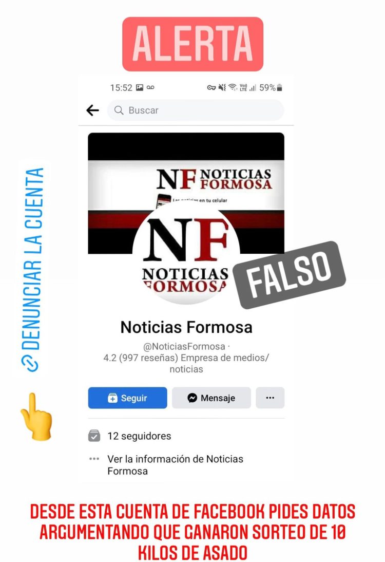 Estafa virtual: piden datos personales a supuestos ganadores de sorteo de NF